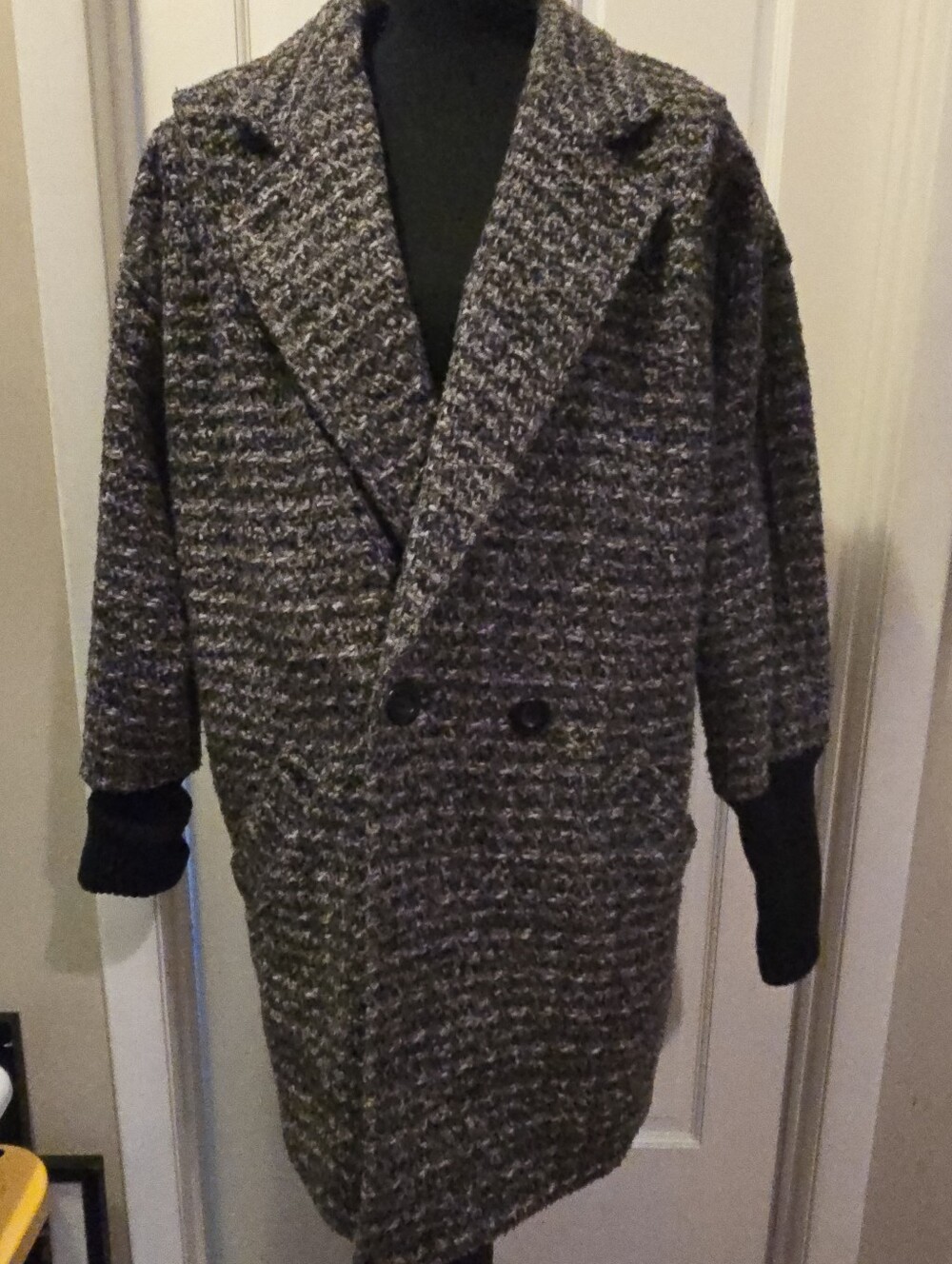 Vintage Jack Set Heavy Winter Wool Blend Coat